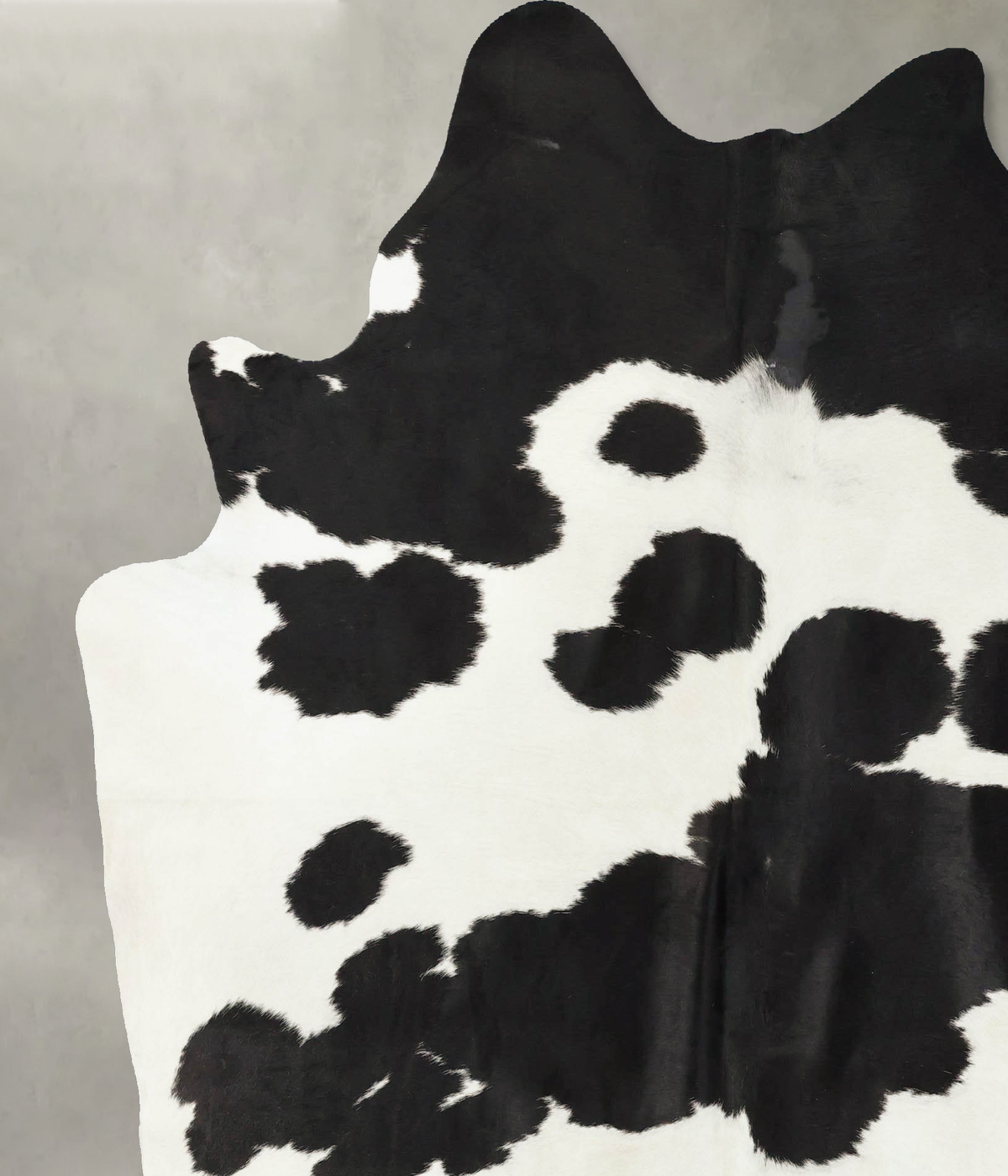 Black and White Cowhide Rug #B24776