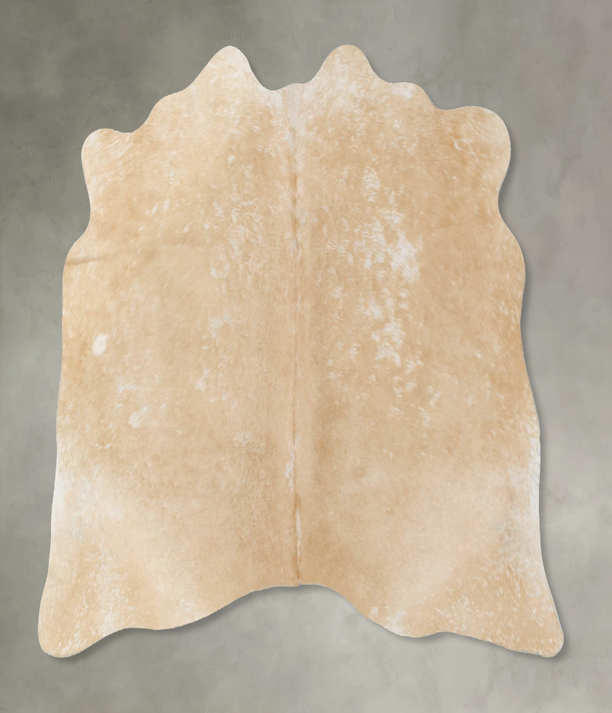 Palomino Medium Brazilian Cowhide Rug 5'0"H x 5'7"W #B24795 by Hudson Hides