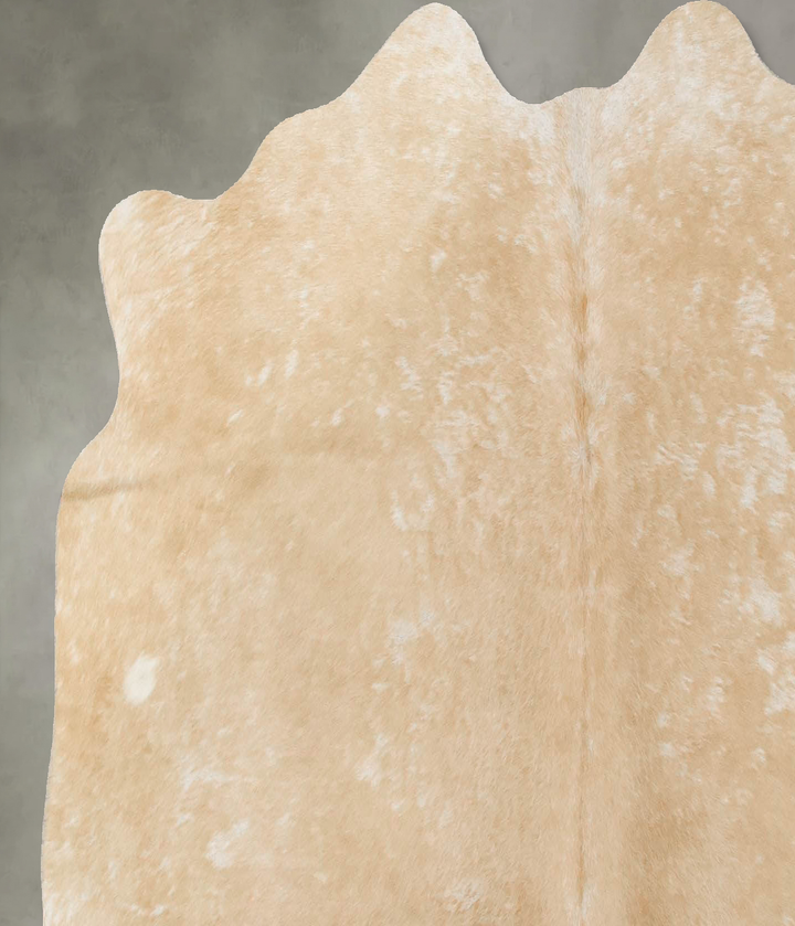 Palomino Medium Brazilian Cowhide Rug 5'0"H x 5'7"W #B24795 by Hudson Hides