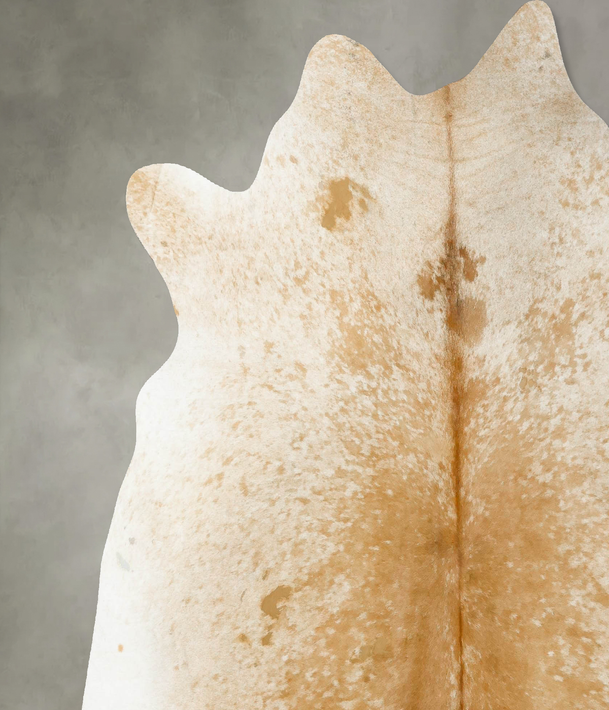 Light Caramel X-Large Brazilian Cowhide Rug 7'2"H x 6'7"W #B24814 by Hudson Hides
