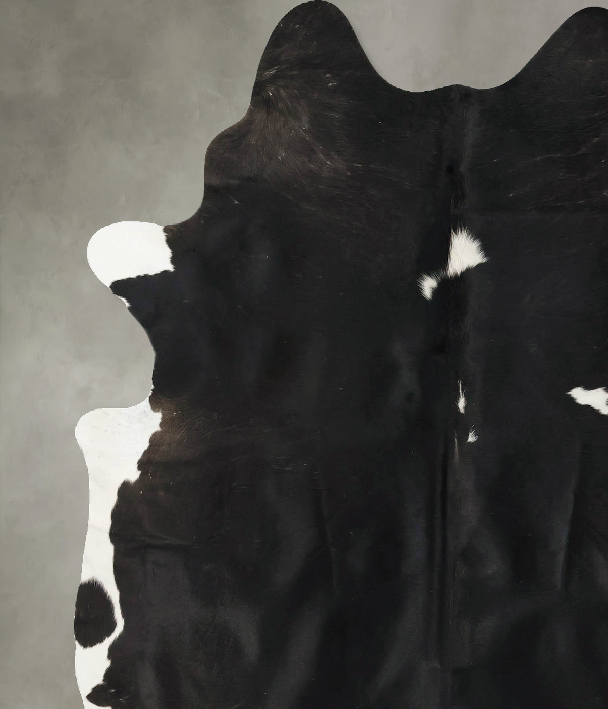 Black and White Cowhide Rug #B24816
