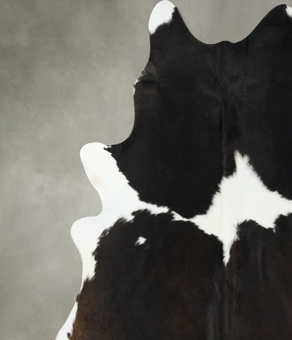 Black and White Cowhide Rug #B24827