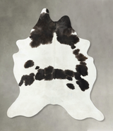 Black and White XX-Large Brazilian Cowhide Rug 8'10"H x 6'6"W #B24831 by Hudson Hides
