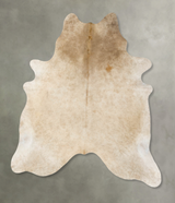 Champagne XX-Large Brazilian Cowhide Rug 7'11"H x 6'8"W #B24850 by Hudson Hides