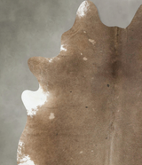 Taupe XX-Large Brazilian Cowhide Rug 8'6"H x 7'0"W #B24852 by Hudson Hides