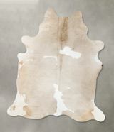 Taupe X-Large Brazilian Cowhide Rug 7'4"H x 5'10"W #B24914 by Hudson Hides