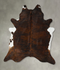 Dark Brindle XX-Large Brazilian Cowhide Rug 8'6