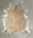 Taupe X-Large Brazilian Cowhide Rug 6'11"H x 5'10"W #B24947 by Hudson Hides