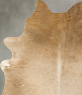 Taupe X-Large Brazilian Cowhide Rug 7'2"H x 5'8"W #B24948 by Hudson Hides