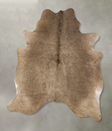 Taupe X-Large Brazilian Cowhide Rug 7'4"H x 6'2"W #B24950 by Hudson Hides