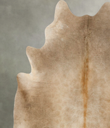 Taupe X-Large Brazilian Cowhide Rug 6'11"H x 6'3"W #B24952 by Hudson Hides