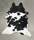 Black and White XX-Large Brazilian Cowhide Rug 9'3"H x 7'8"W #B24963 by Hudson Hides
