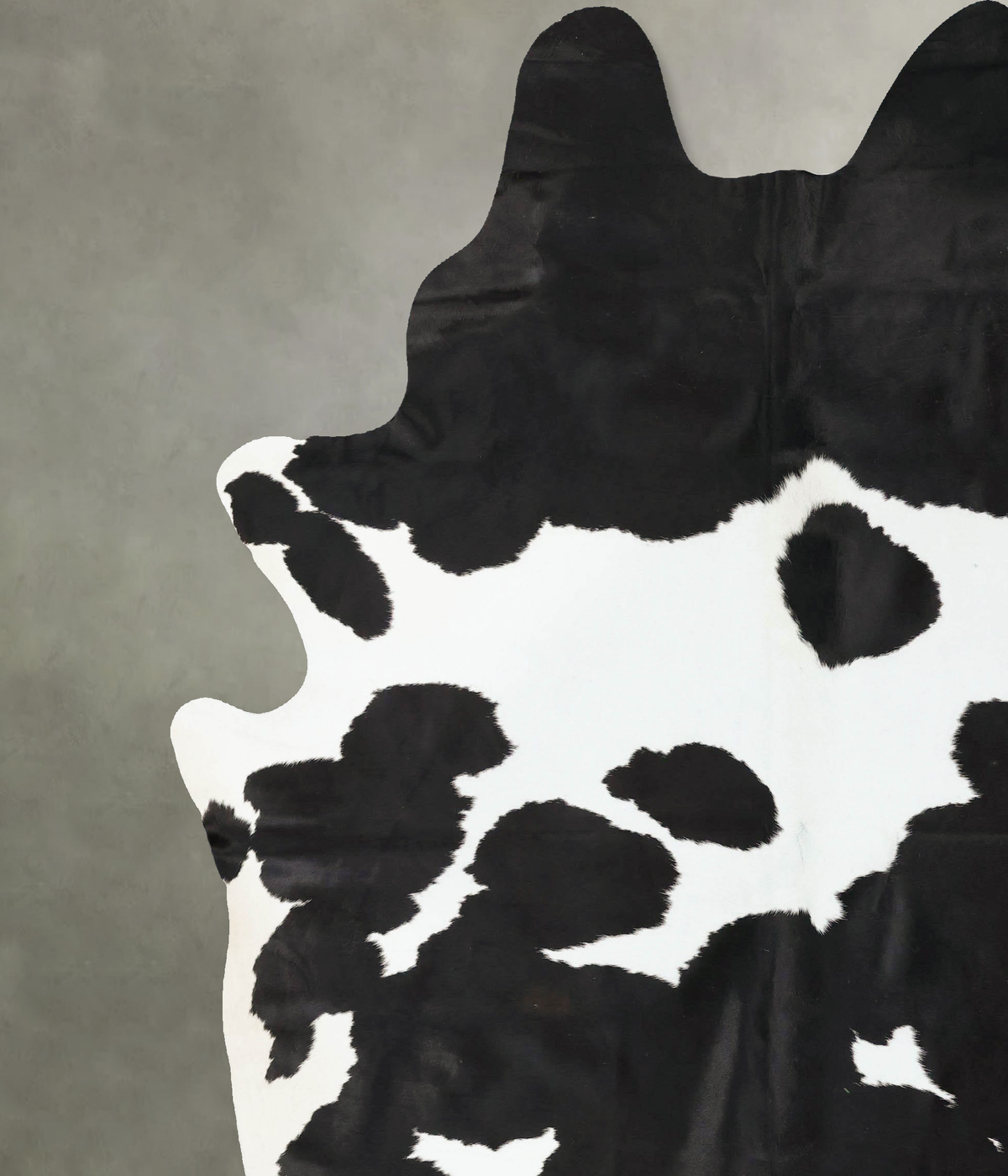 Black and White Cowhide Rug #B24963