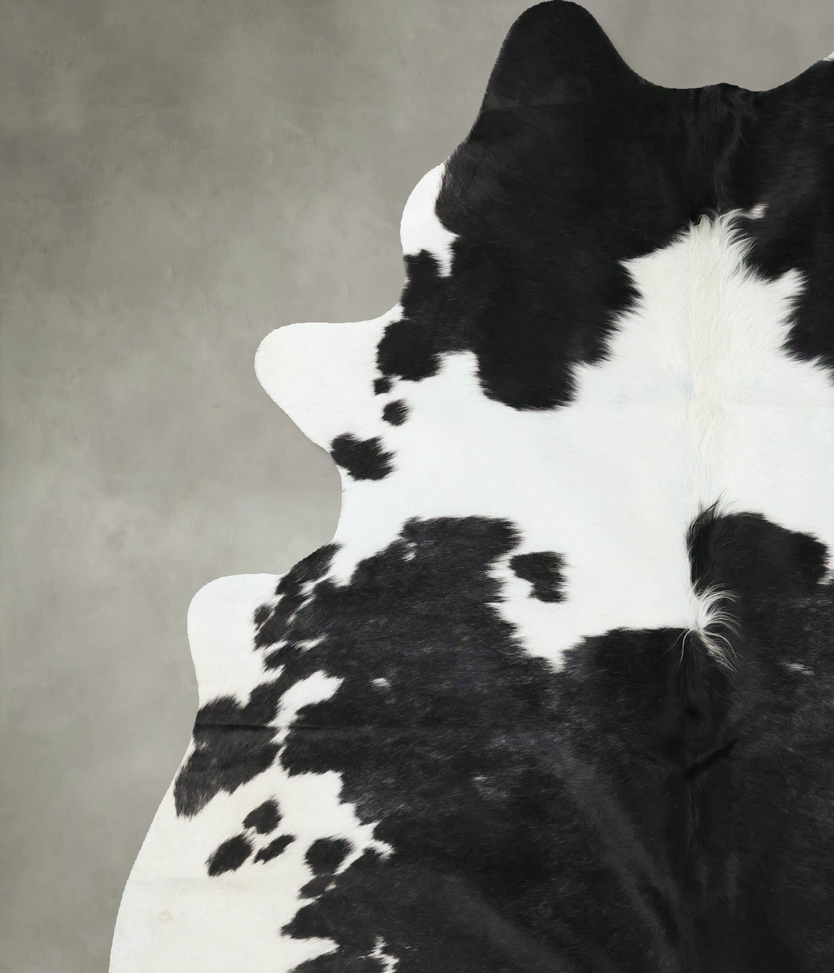 Black and White Cowhide Rug #B24970