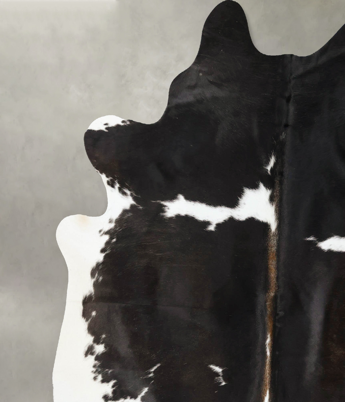 Black and White Cowhide Rug #B24973