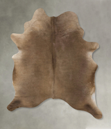 Taupe X-Large Brazilian Cowhide Rug 7'10"H x 5'8"W #B24976 by Hudson Hides