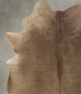 Taupe X-Large Brazilian Cowhide Rug 7'10"H x 5'8"W #B24976 by Hudson Hides