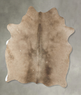 Taupe Large Brazilian Cowhide Rug 6'5"H x 5'11"W #B24978 by Hudson Hides