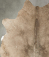 Taupe Large Brazilian Cowhide Rug 6'5"H x 5'11"W #B24978 by Hudson Hides