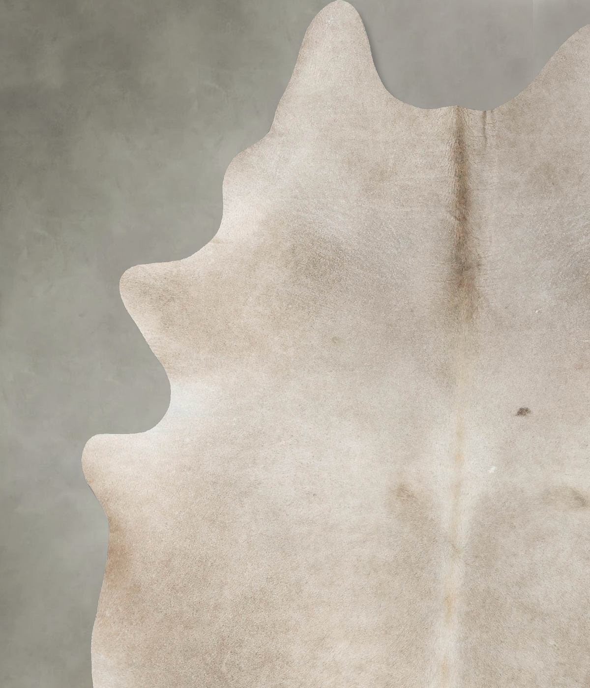 Taupe XX-Large Brazilian Cowhide Rug 7'11"H x 6'6"W #B24996 by Hudson Hides
