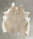 Taupe X-Large Brazilian Cowhide Rug 7'6"H x 5'8"W #B24998 by Hudson Hides