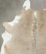 Taupe X-Large Brazilian Cowhide Rug 7'6"H x 5'8"W #B24998 by Hudson Hides