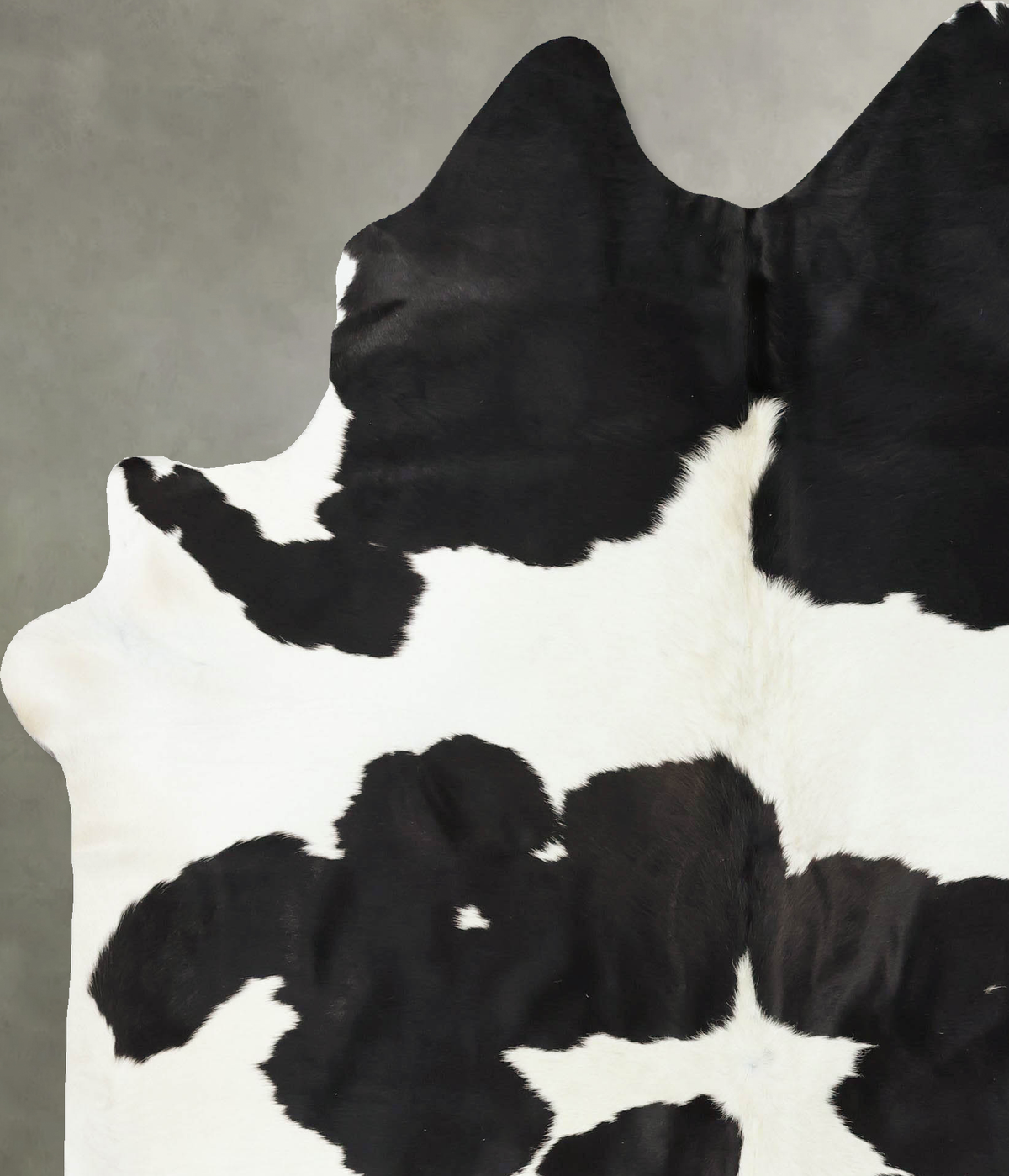Black and White Cowhide Rug #B25007