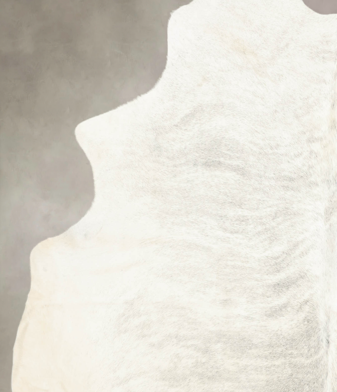 Grey Brindle XX-Large Brazilian Cowhide Rug 8'10"H x 6'11"W #B2502 by 