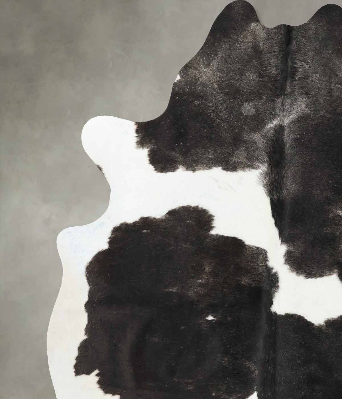 Black and White Cowhide Rug #B25038