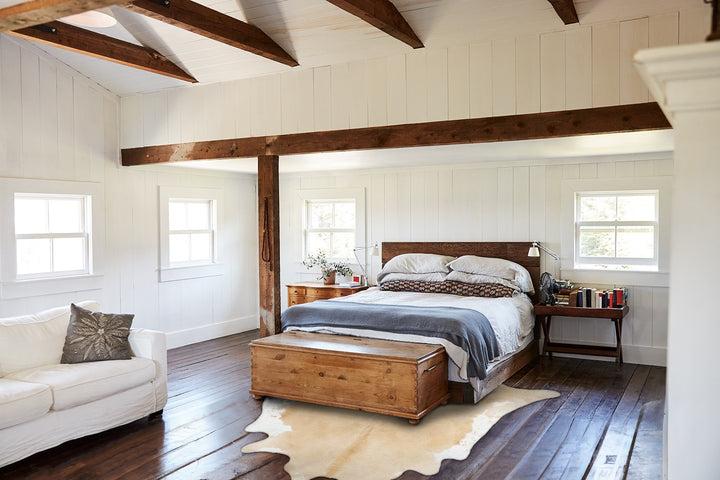 Palomino XX-Large Brazilian Cowhide Rug 8'9"H x 8'2"W #B25040 by Hudson Hides