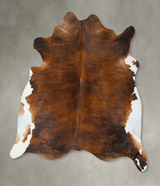 Dark Brindle XX-Large Brazilian Cowhide Rug 7'4"H x 6'10"W #B25074 by Hudson Hides