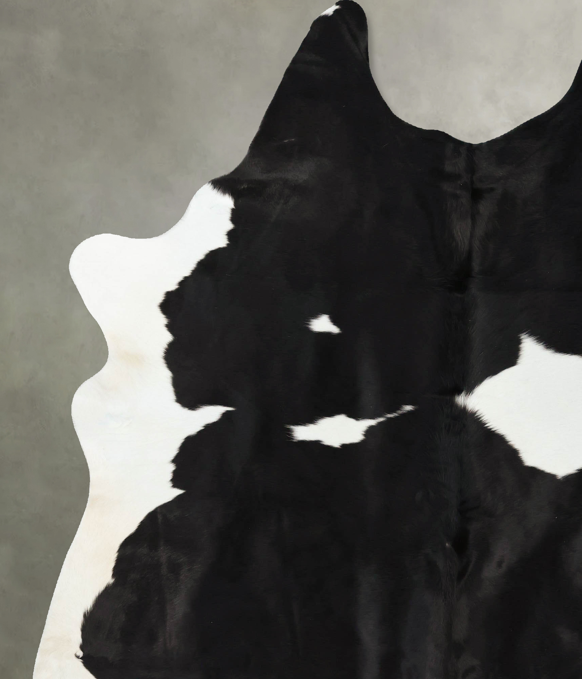 Black and White Cowhide Rug #B25077