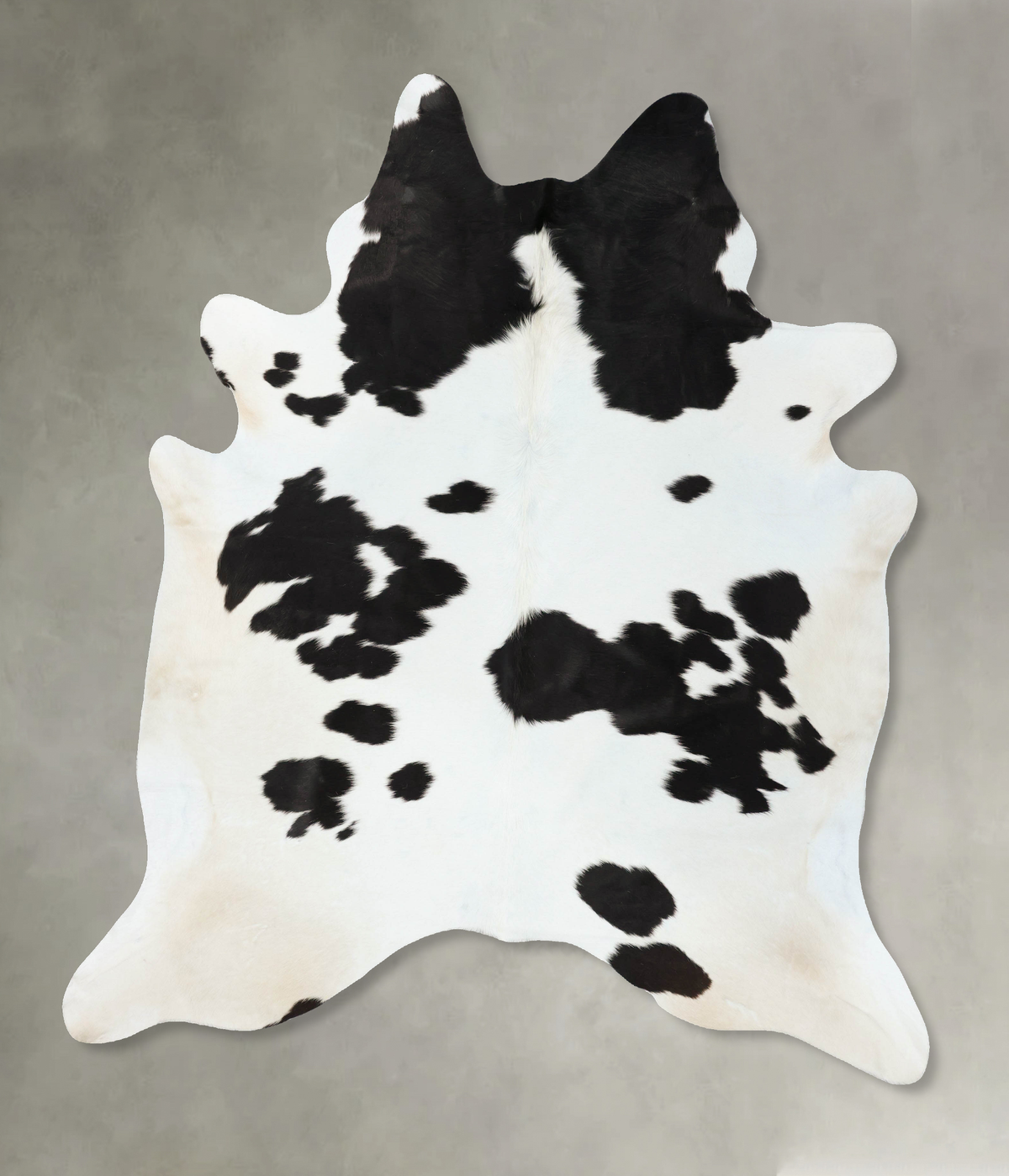 Black and White Cowhide Rug #B25085
