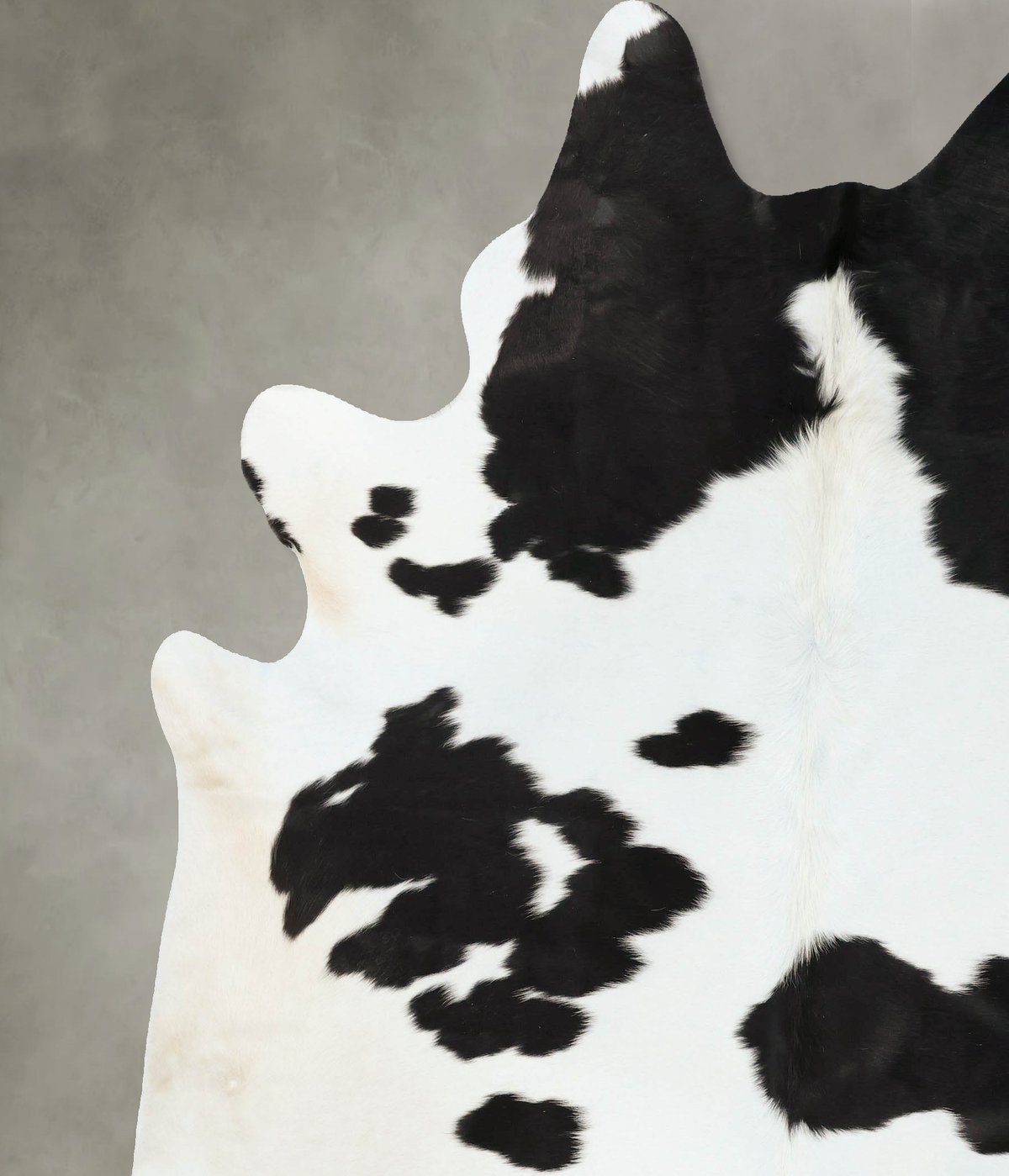 Black and White Cowhide Rug #B25085