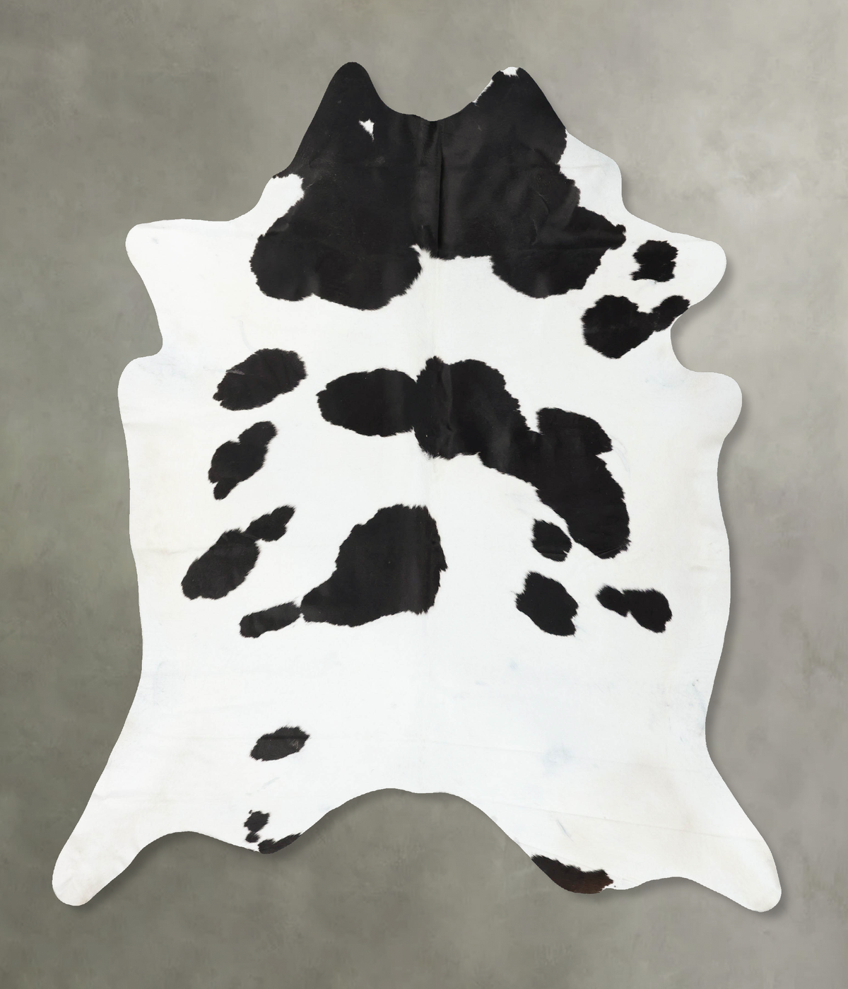 Black and White Cowhide Rug #B25091