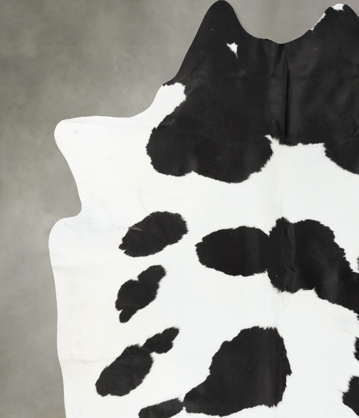 Black and White Cowhide Rug #B25091