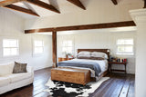 Black and White XX-Large Brazilian Cowhide Rug 9'6"H x 7'11"W #B25094 by Hudson Hides