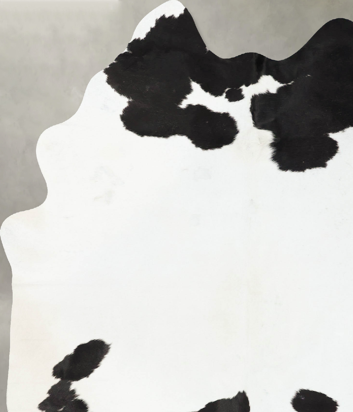Black and White Cowhide Rug #B25100