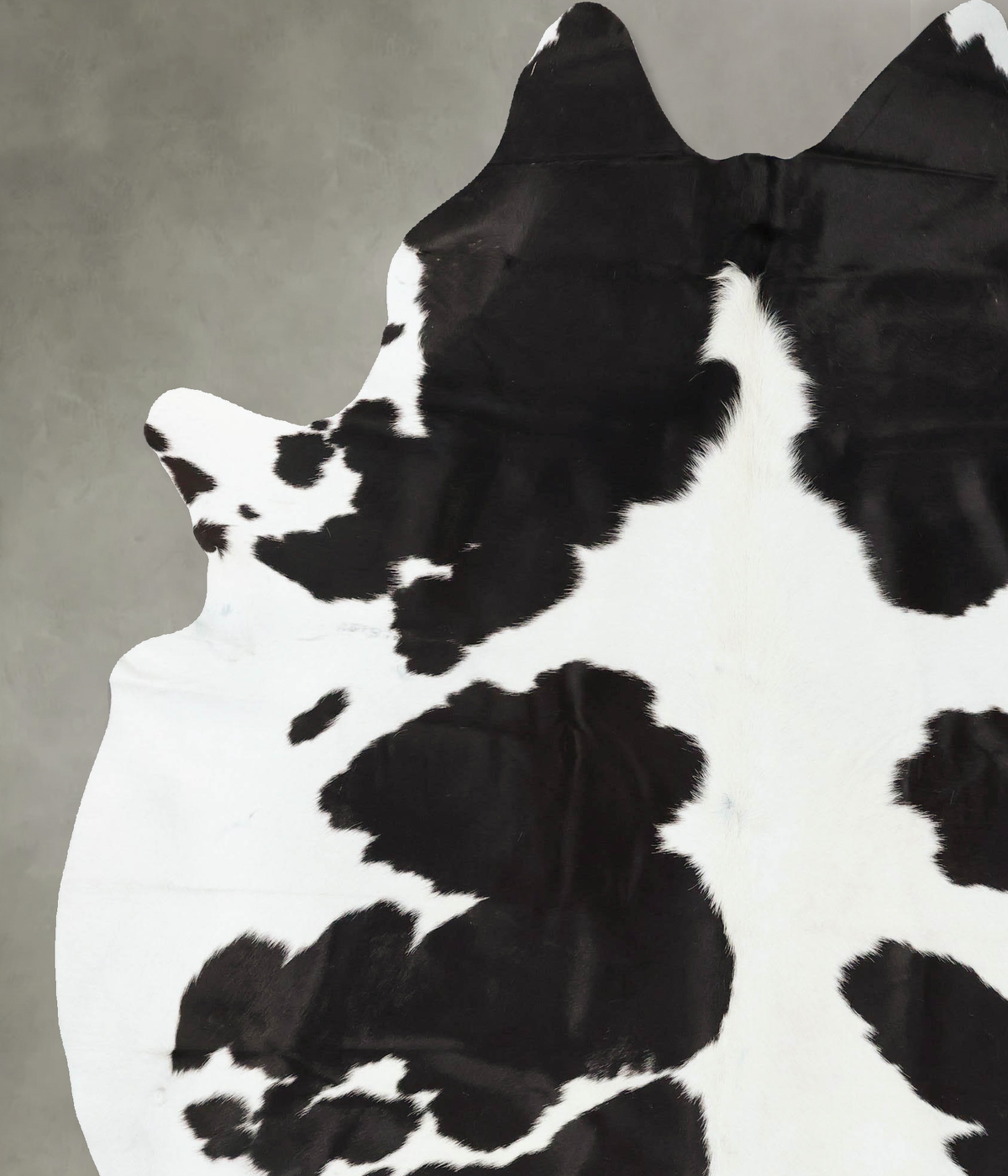 Black and White Cowhide Rug #B25122