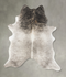 Grey Brindle XX-Large Brazilian Cowhide Rug 8'5