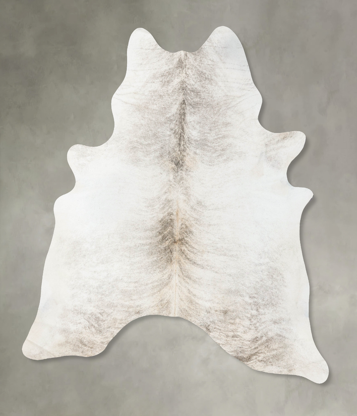 Grey Brindle XX-Large Brazilian Cowhide Rug 8'8"H x 7'1"W #B25130 by Hudson Hides