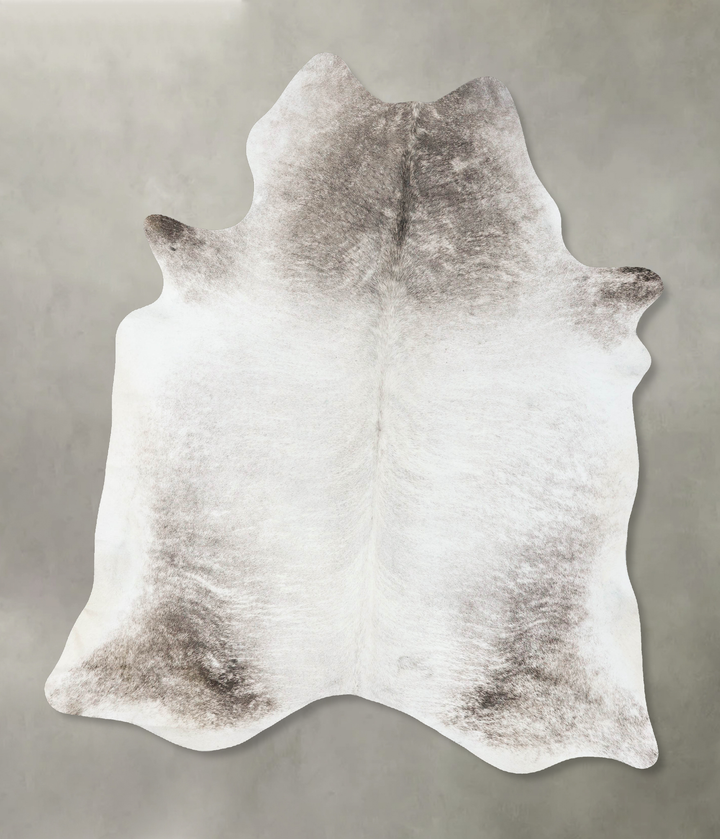 Grey Brindle XX-Large Brazilian Cowhide Rug 8'0"H x 6'5"W #B25131 by Hudson Hides