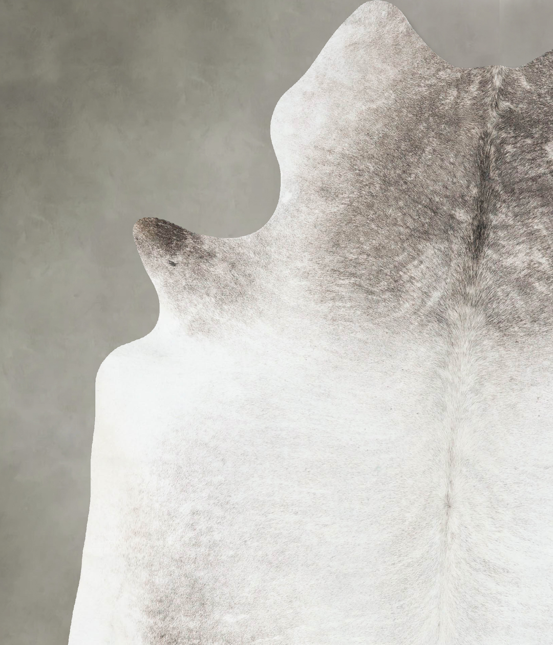 Grey Brindle XX-Large Brazilian Cowhide Rug 8'0"H x 6'5"W #B25131 by H