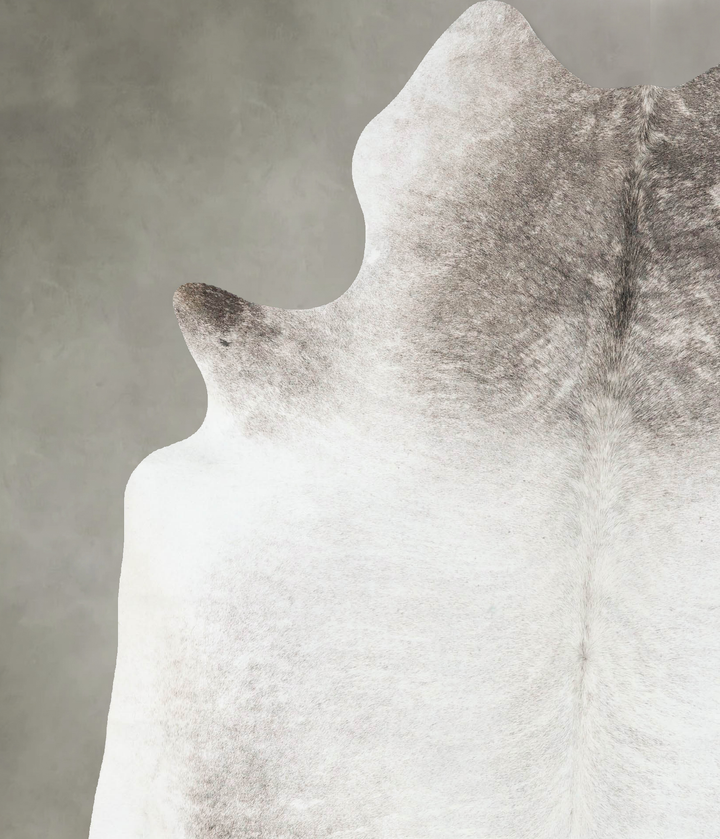 Grey Brindle XX-Large Brazilian Cowhide Rug 8'0"H x 6'5"W #B25131 by Hudson Hides