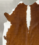 Hereford X-Large Brazilian Cowhide Rug 7'6"H x 6'5"W #B25157 by Hudson Hides