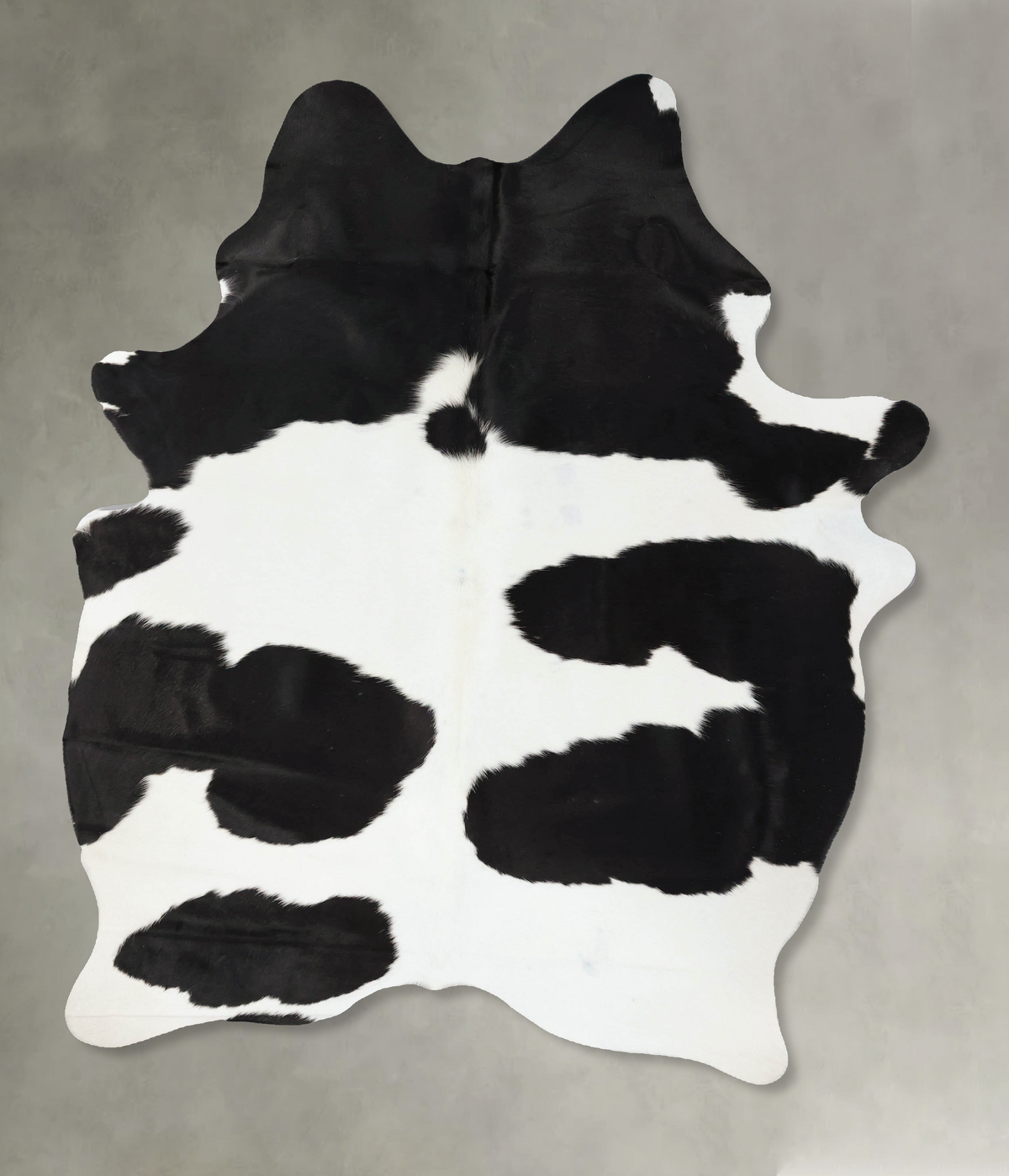 Black and White Cowhide Rug #B25175
