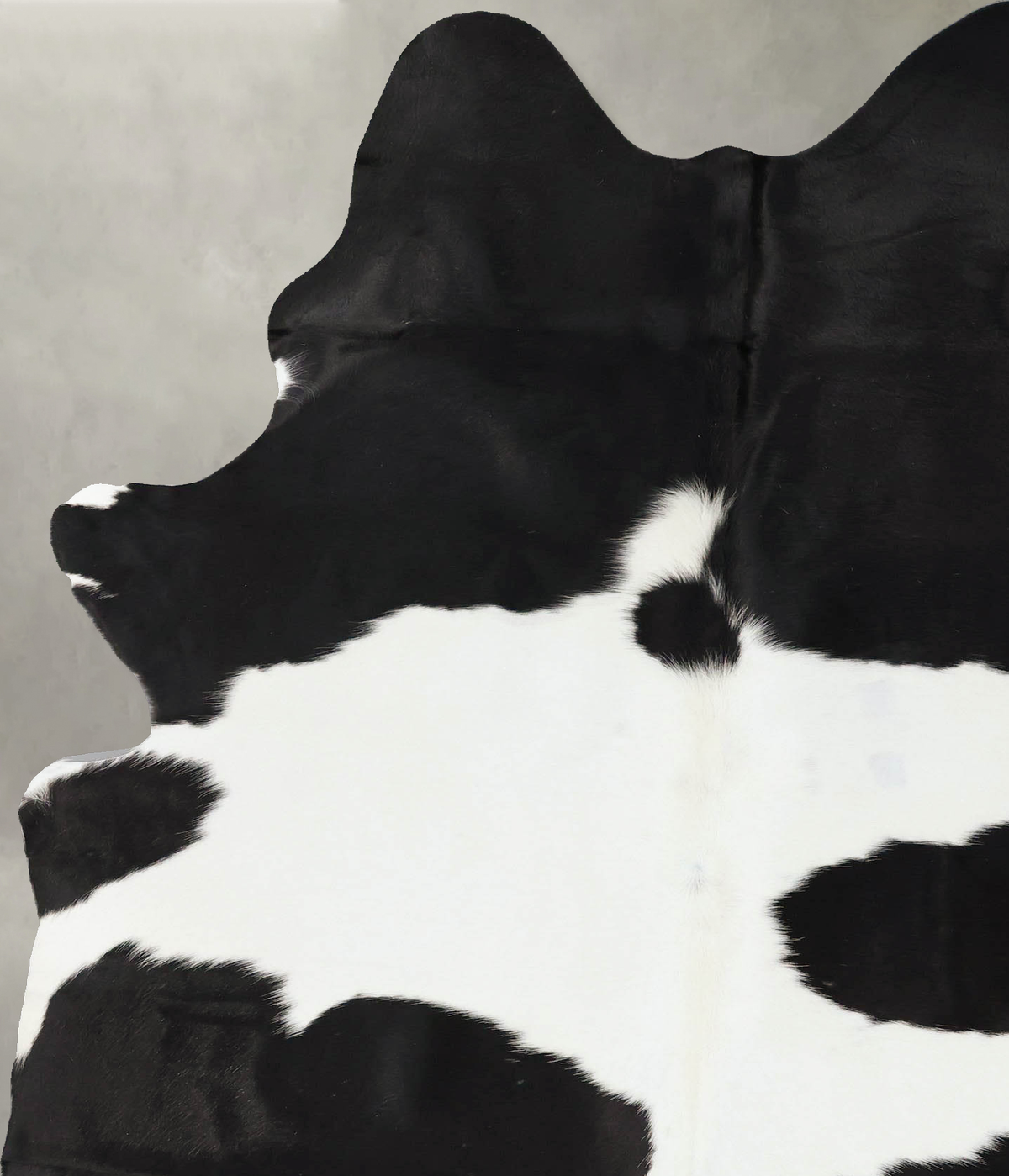 Black and White Cowhide Rug #B25175