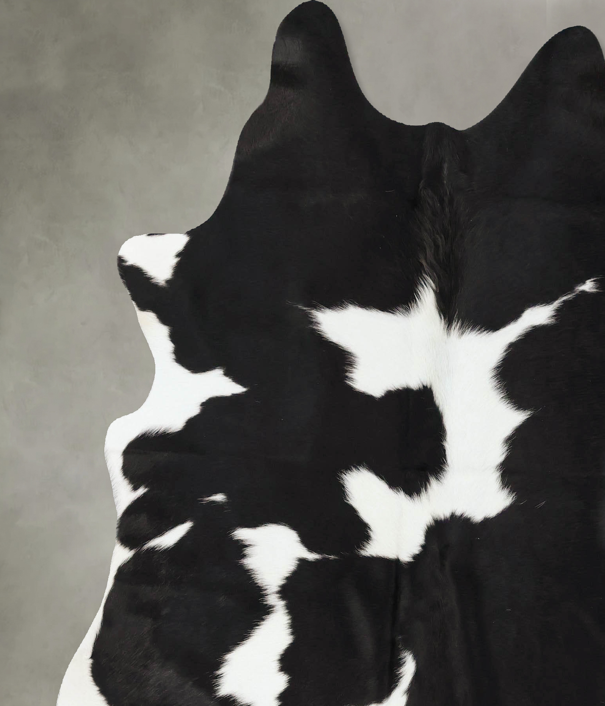 Black and White Cowhide Rug #B25178