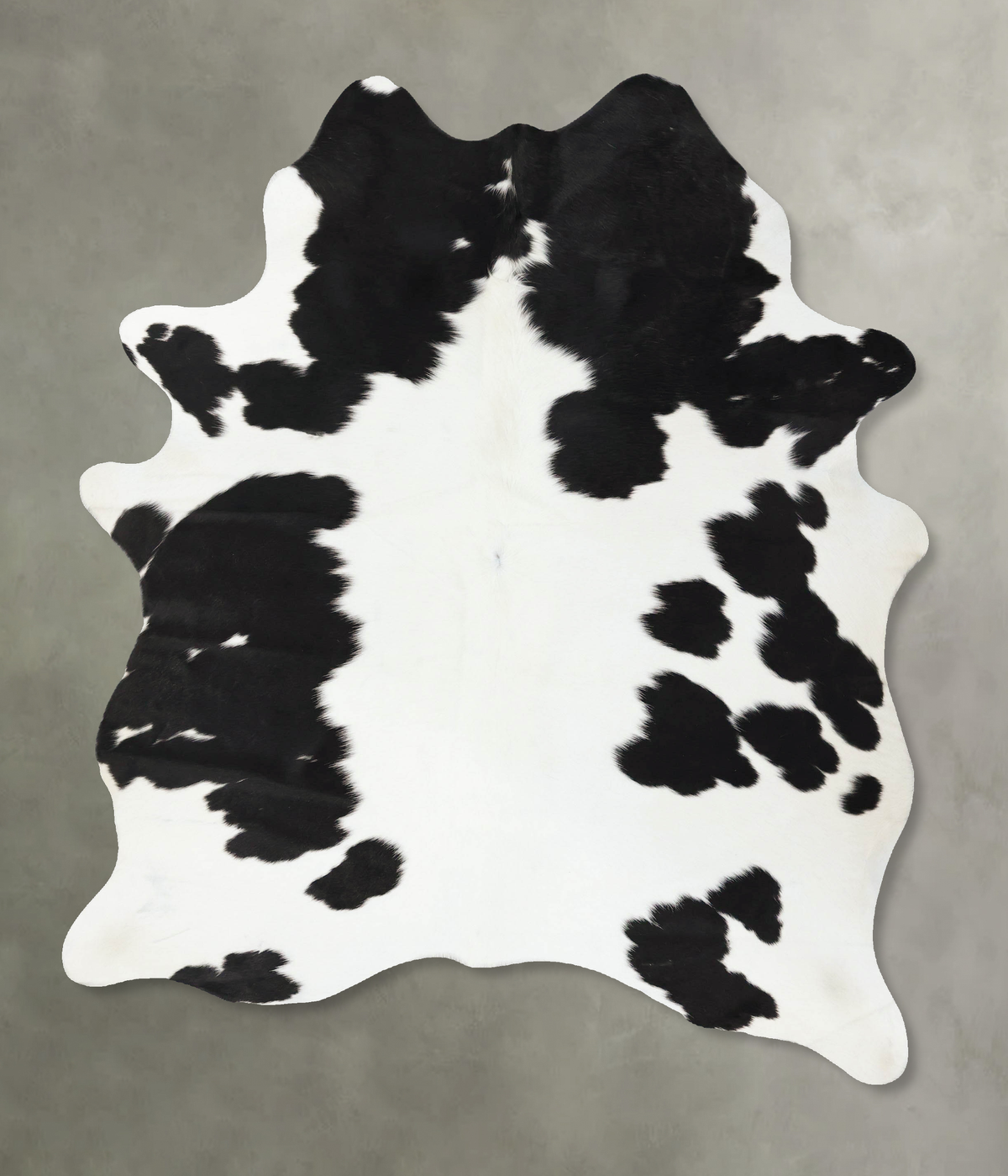 Black and White Cowhide Rug #B25181
