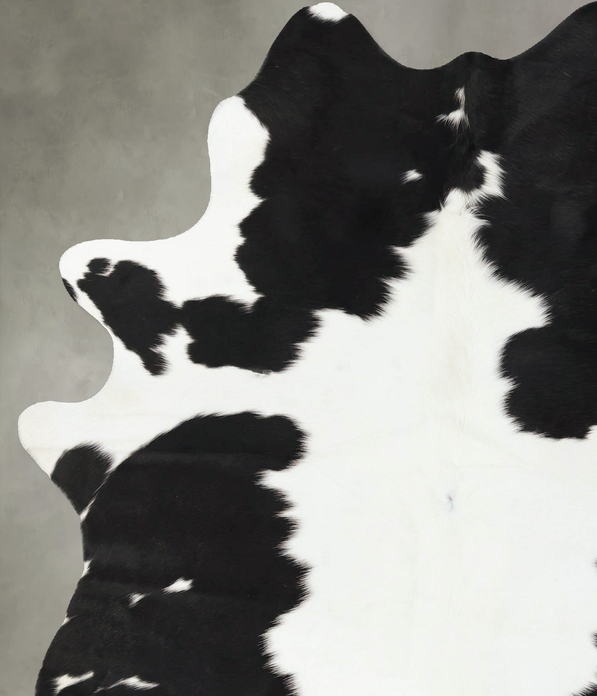 Black and White Cowhide Rug #B25181